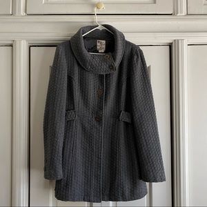 Tulle XL Women’s Gray Peacoat